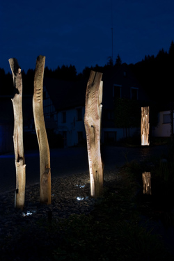 Skulpturenensemble angefertigt für die Firma MAAG Holzprodukte